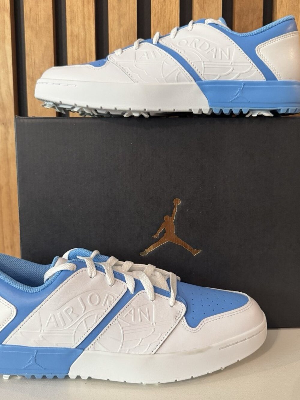 SIZE 10 MENS - Air Jordan NU Retro 1 Golf University Blue Carolina FZ4153-101